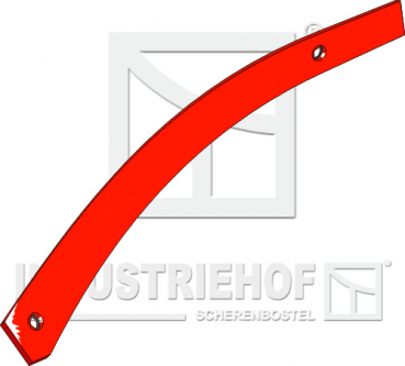 Streichblech-Streifen - links 34.0125 zu Pflugkörper-Typ V-LP (Kuhn)